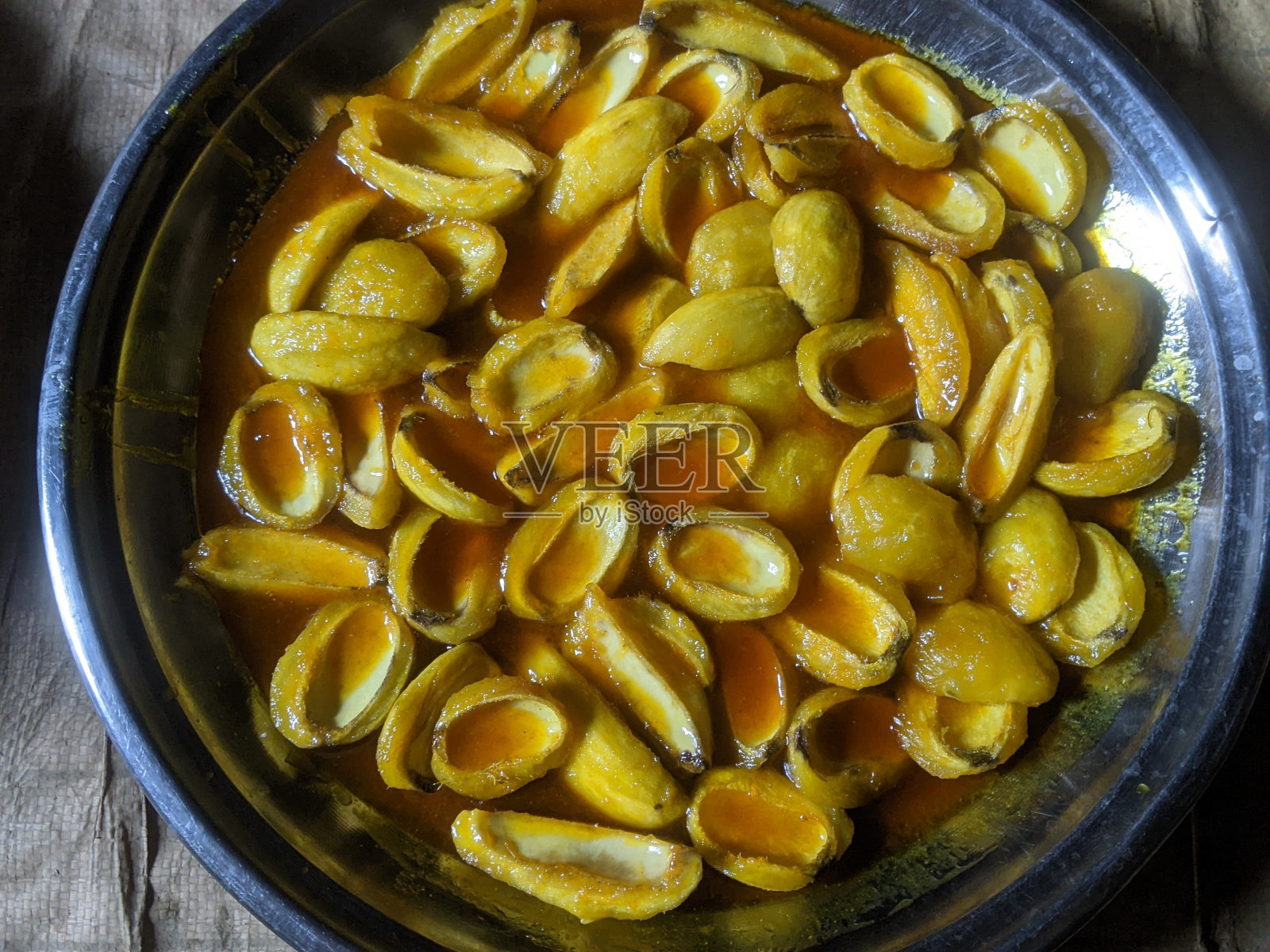 芒果泡菜照片摄影图片