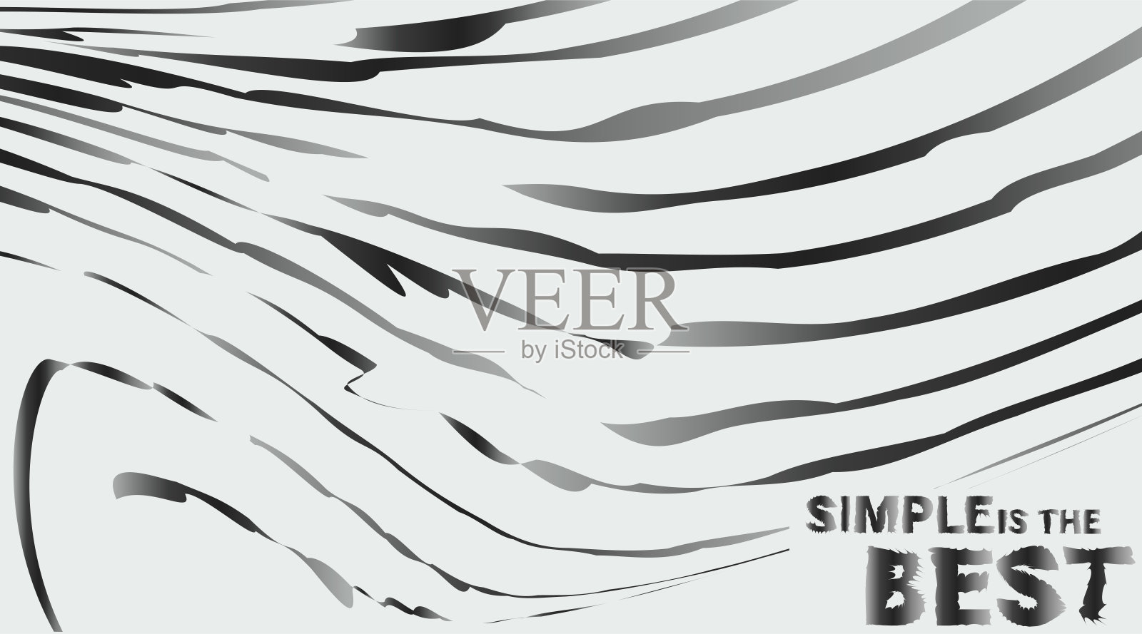 简单是最好的,墨水喷绘液喷绘在复古的九八十年代风格。插画图片素材