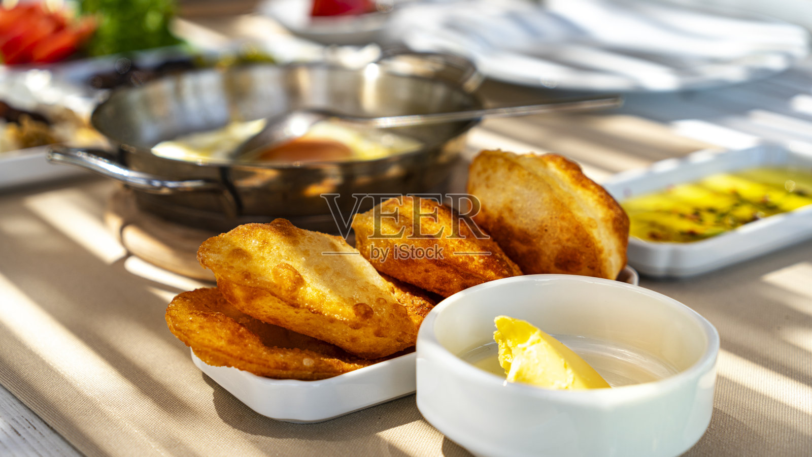 土耳其早餐照片摄影图片