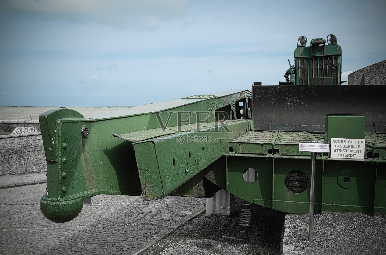 法国诺曼底的黄金海滩照片摄影图片