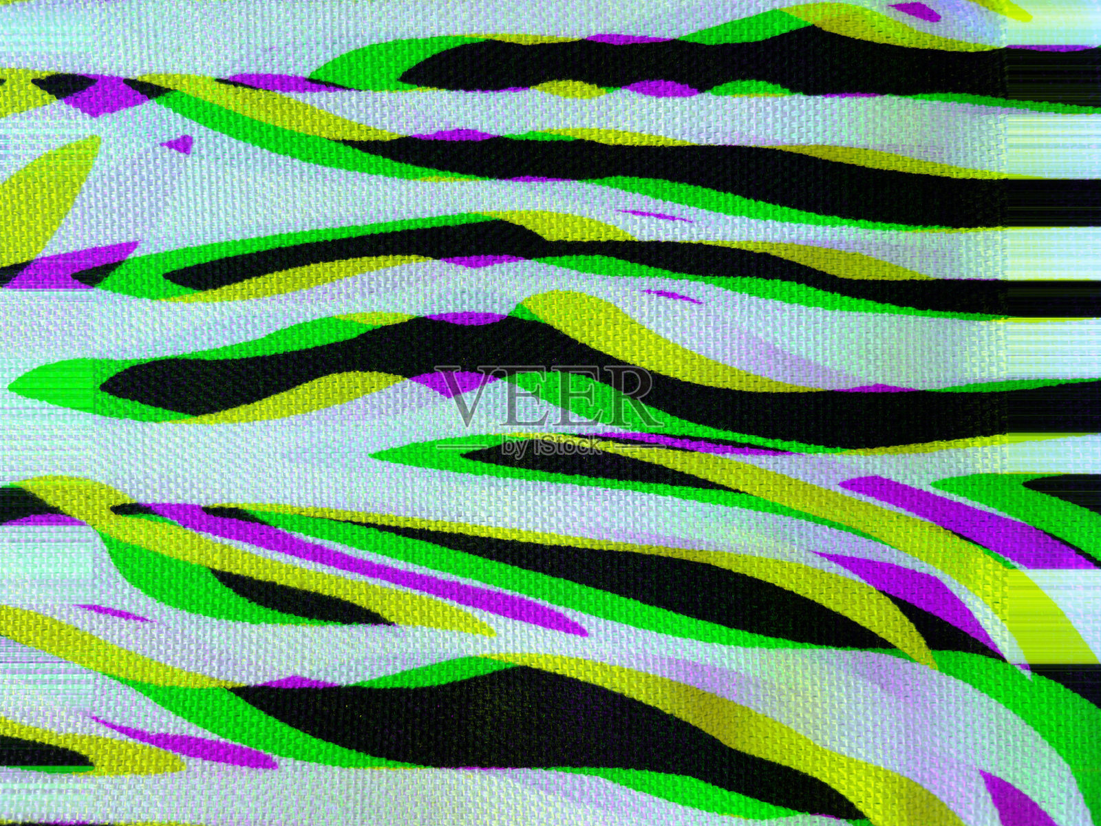 摘要织物背景与斑马插画图片素材