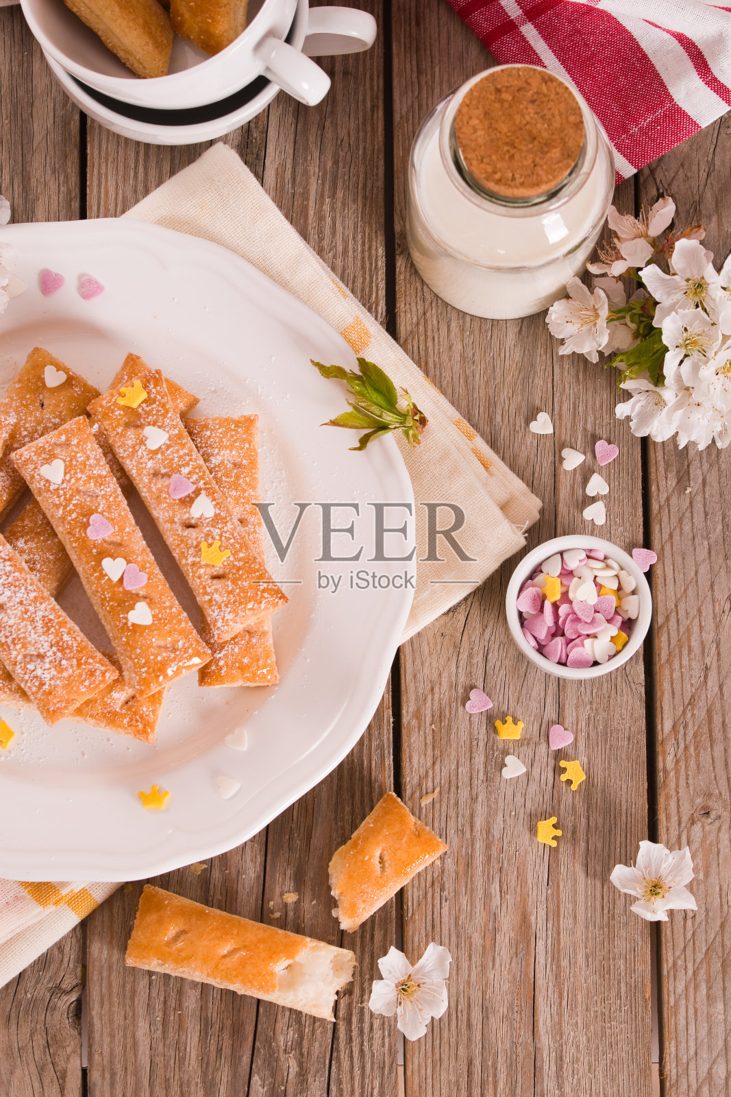 松饼饼。照片摄影图片