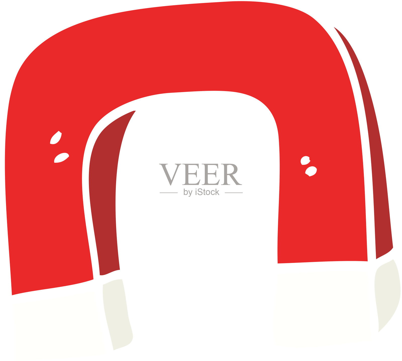 平面彩色插图卡通磁铁插画图片素材