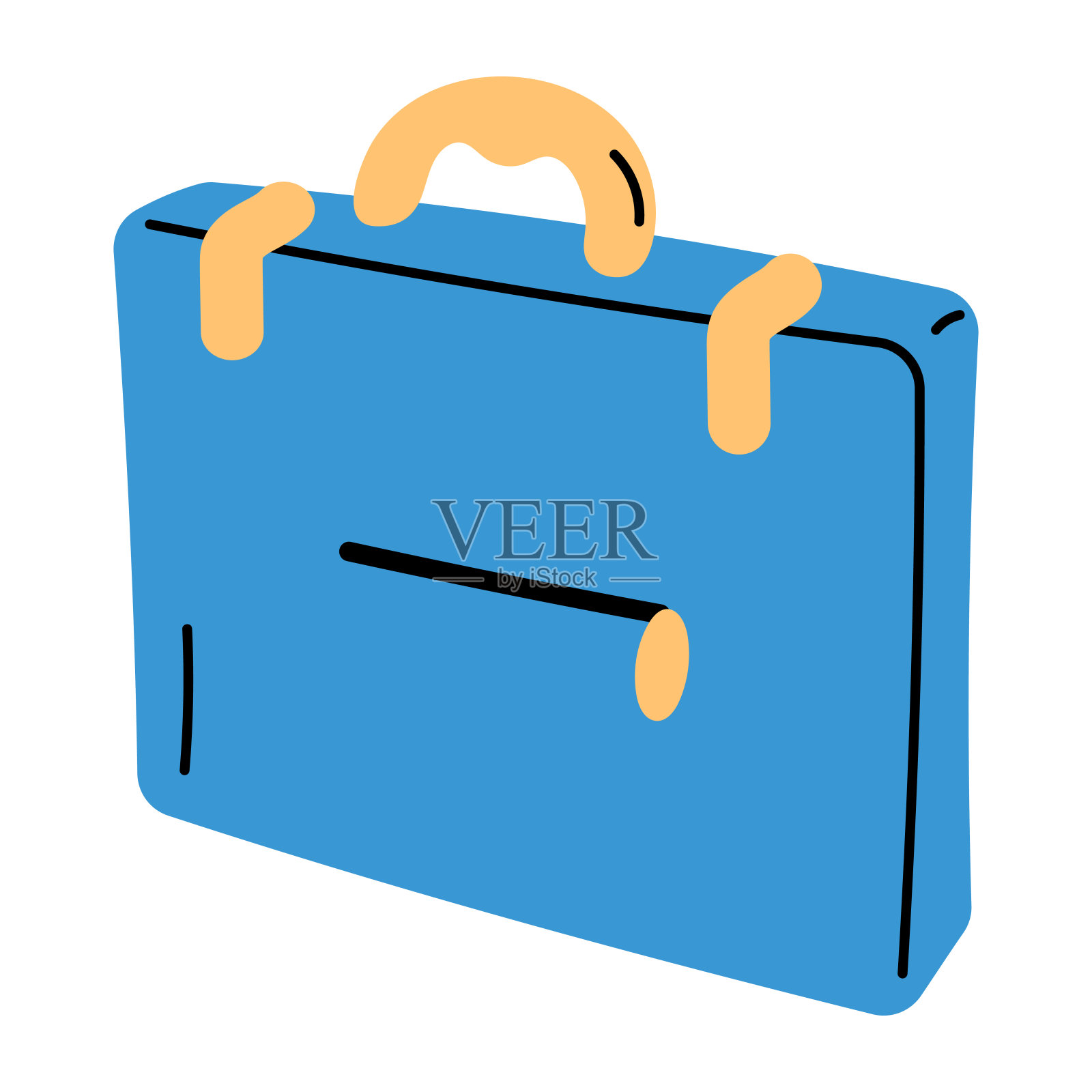 公文包插画图片素材