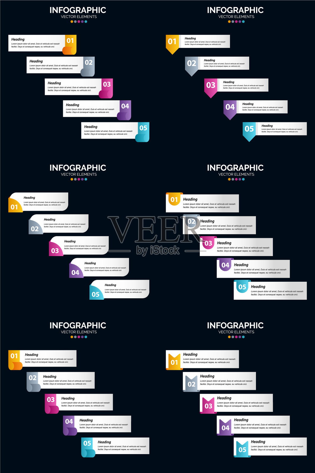 用信息图表简化你的演示插画图片素材