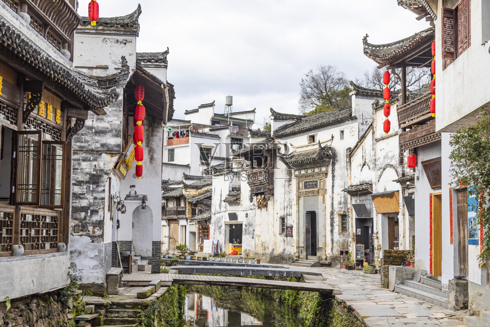 中国婺源历史古镇照片摄影图片