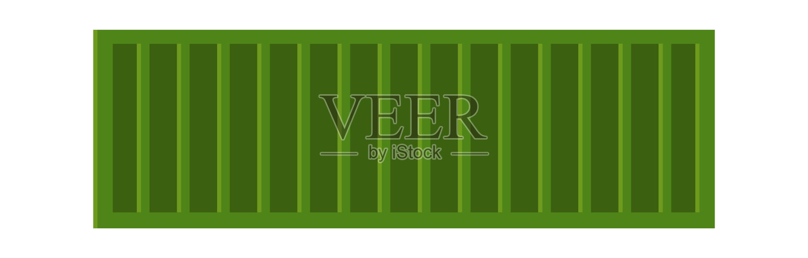 金属货车平面图标铁路物流插画图片素材