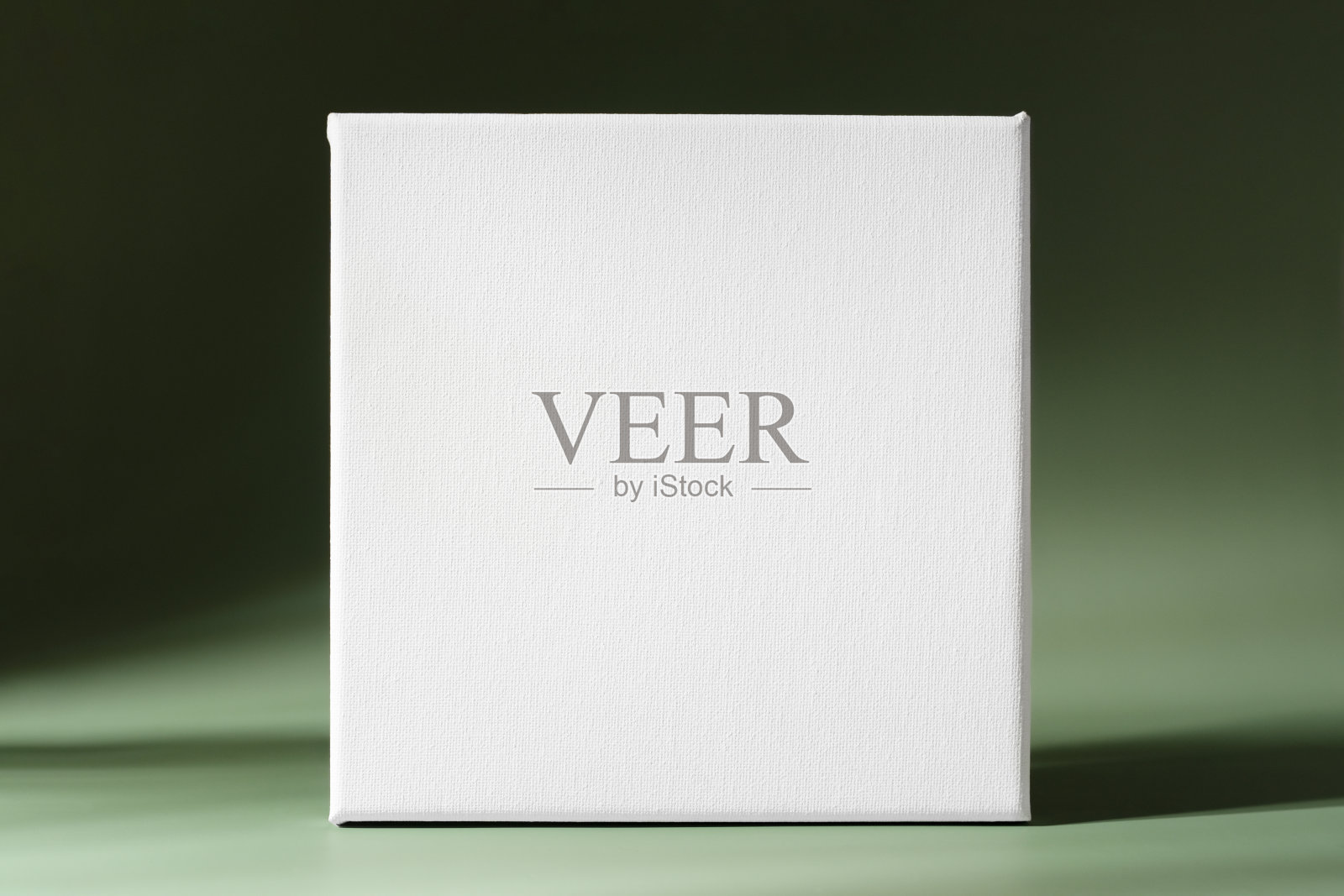 空白画布框架上极简的绿色背景照片摄影图片