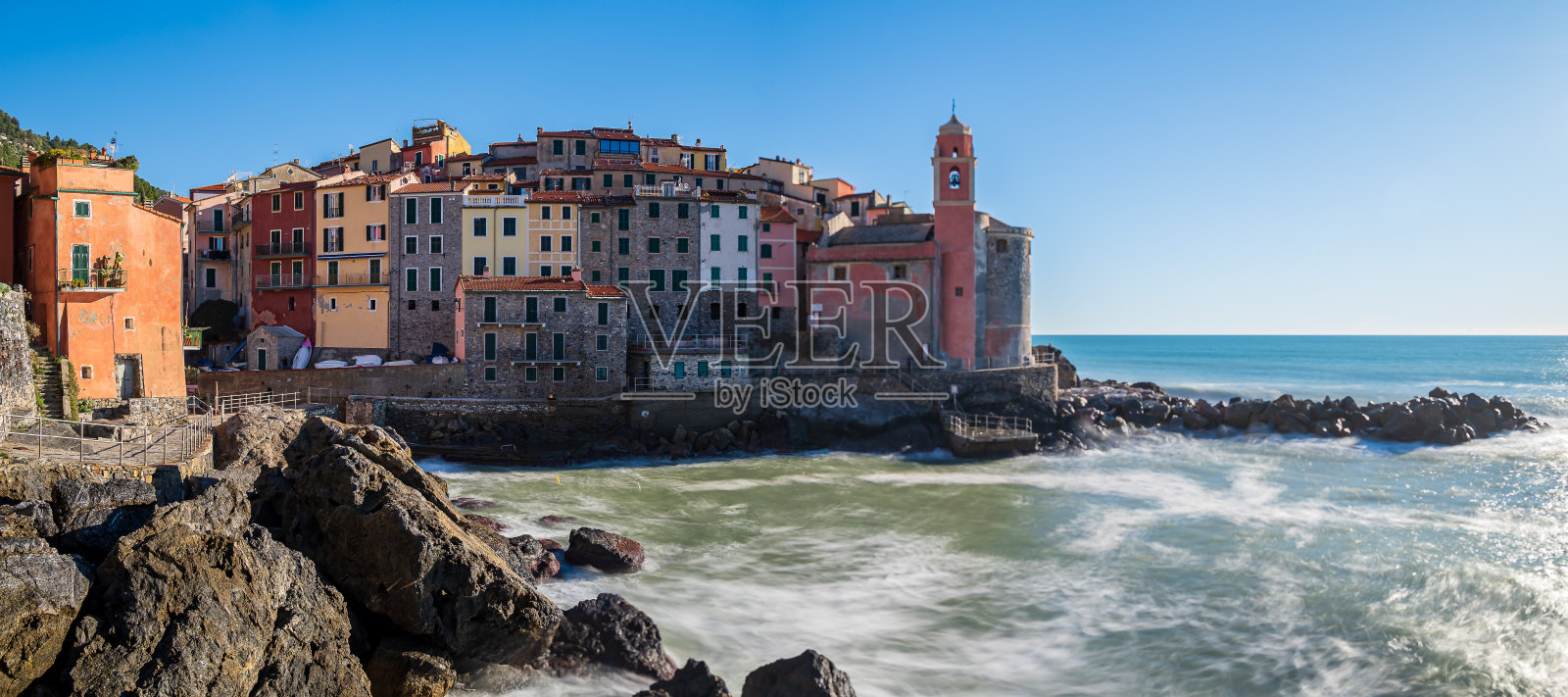 意大利的特拉罗村照片摄影图片