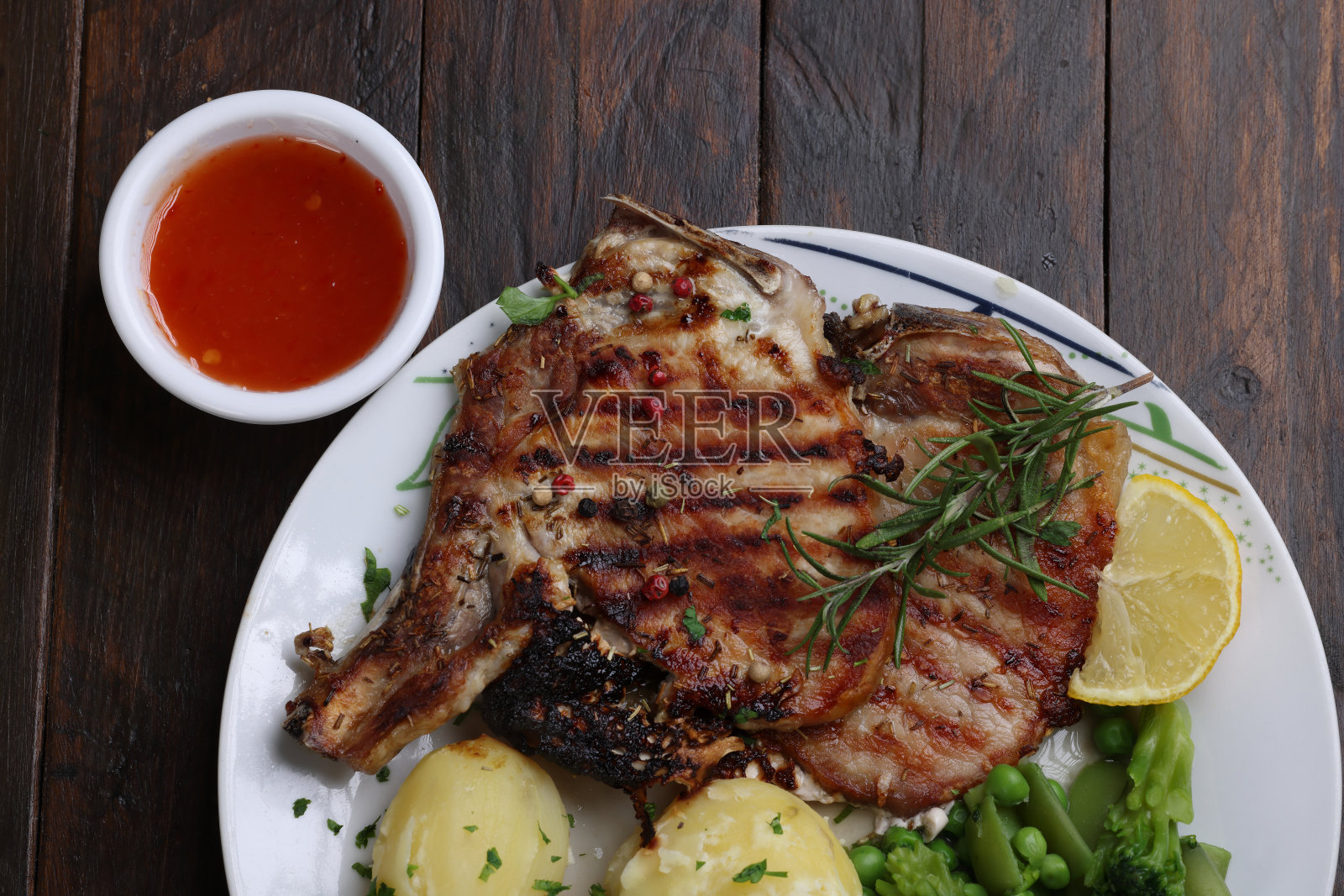 猪排照片摄影图片