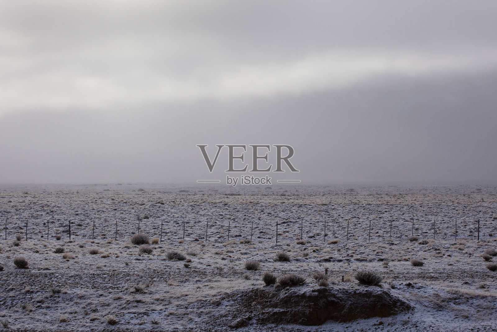 荒凉的冬季景观照片摄影图片