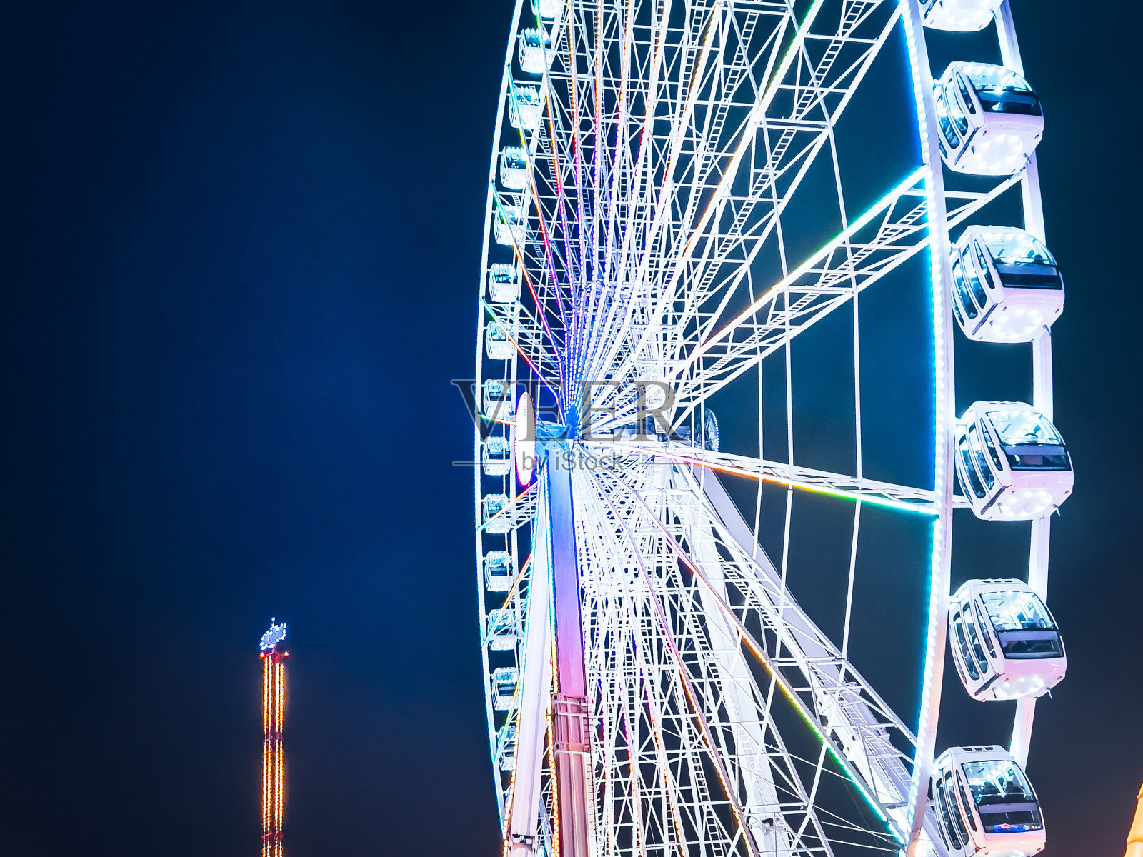 五颜六色的轮照片摄影图片