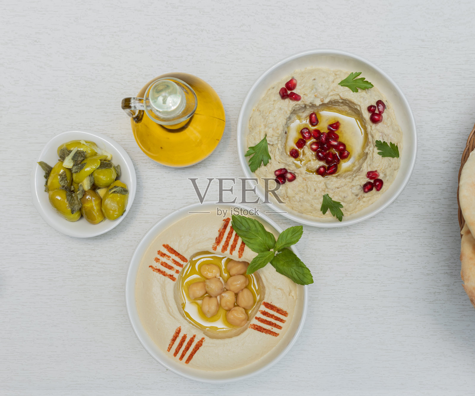 黎巴嫩阿拉伯美食照片摄影图片