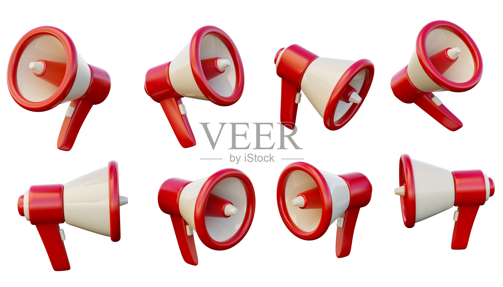 用于促销的扬声器3D插画照片摄影图片