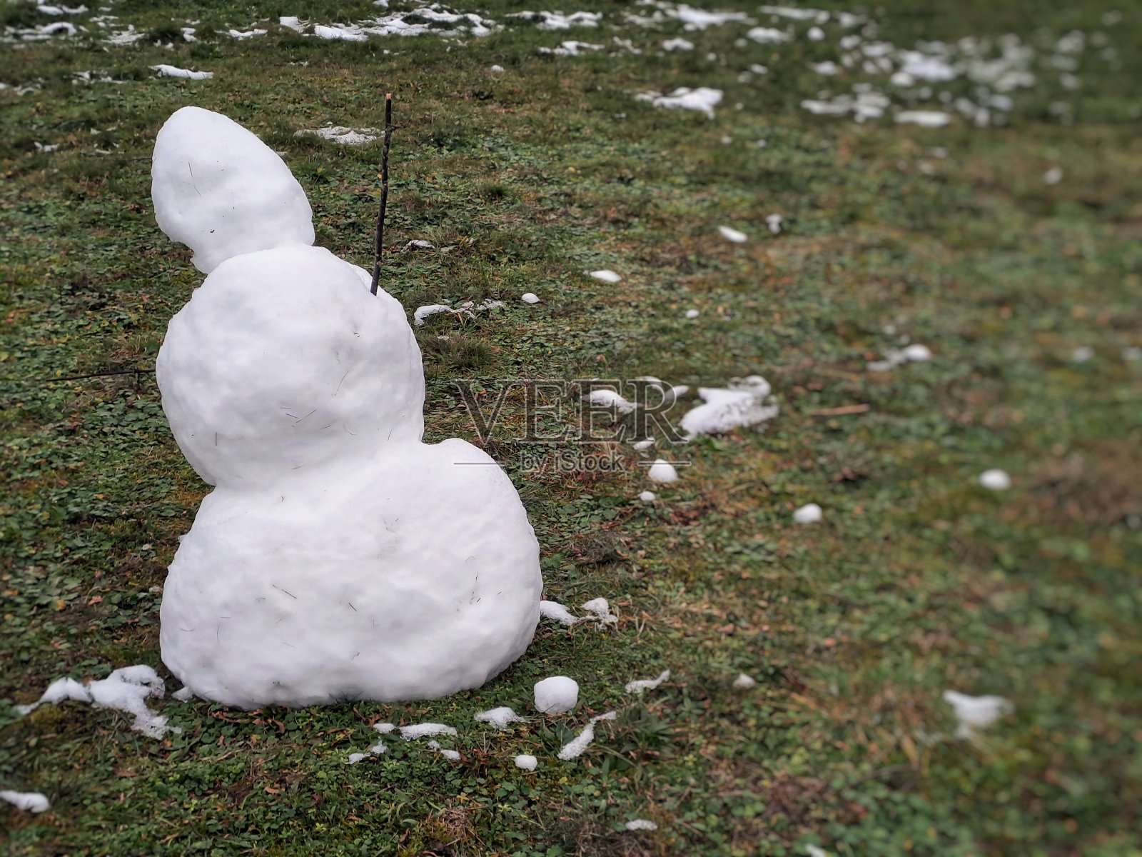 雪人照片摄影图片