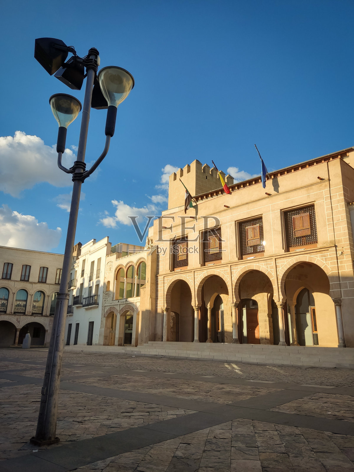 巴达霍兹广场照片摄影图片