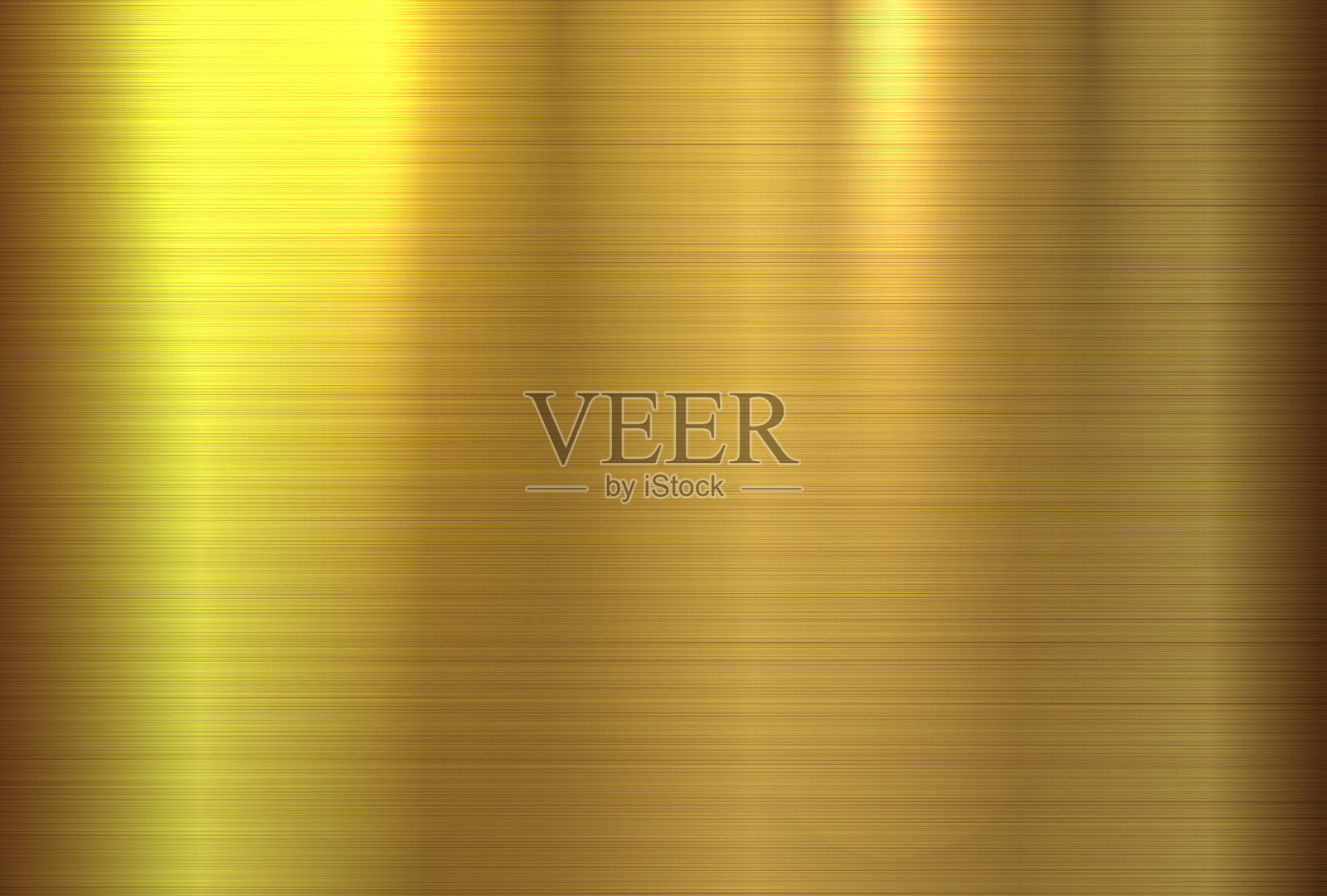 金色金属背景,拉丝金属金色纹理插画图片素材