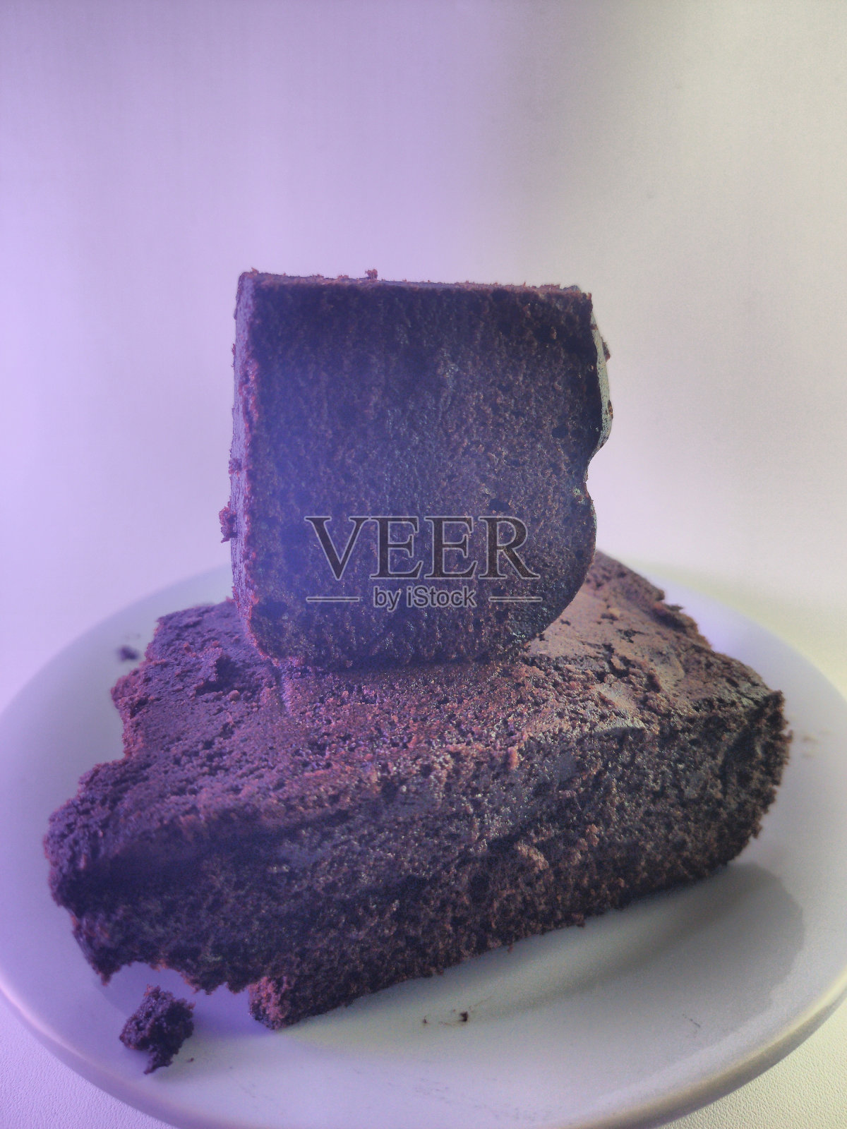 蒸布朗尼,简单的蛋糕主意照片摄影图片