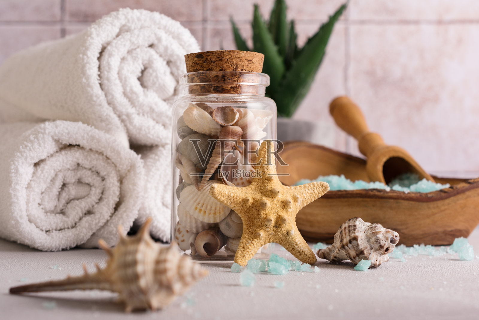 水疗和沐浴概念照片摄影图片