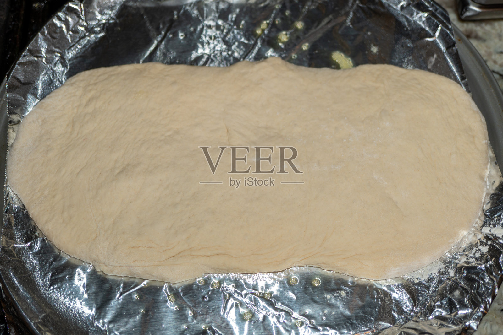 披萨面团照片摄影图片