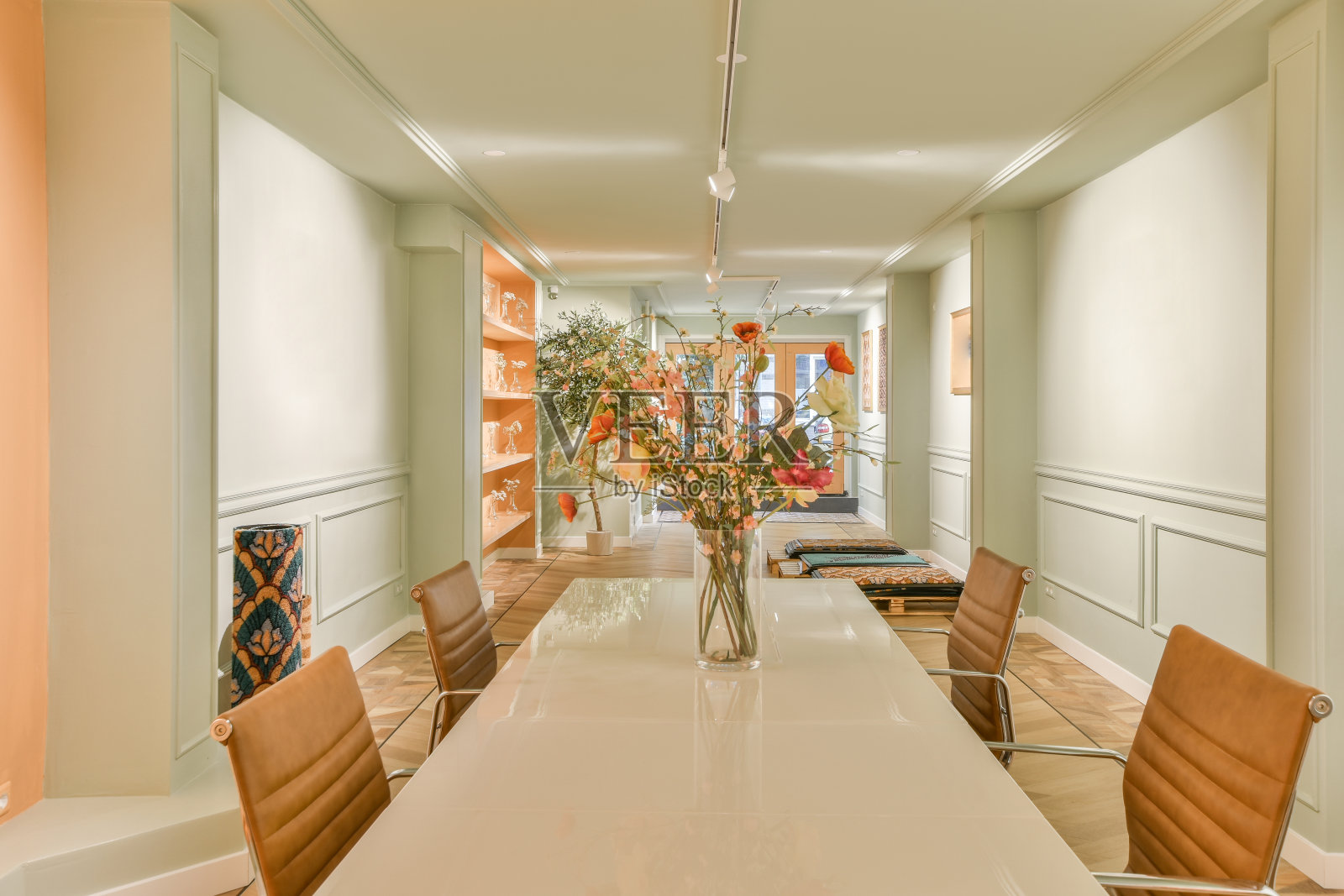 宽敞的房间,各种区域照片摄影图片