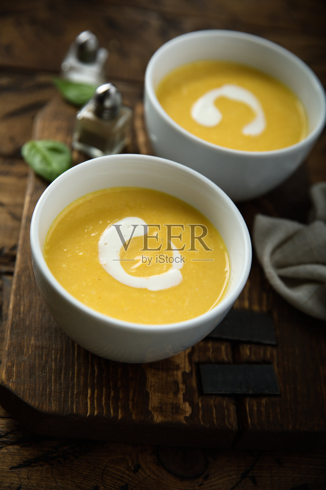 南瓜汤照片摄影图片