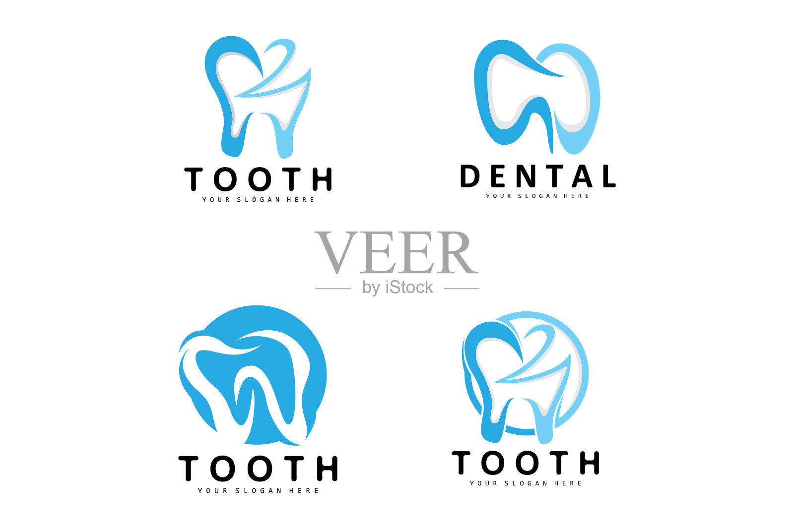 牙齿标志,牙齿健康矢量,护理品牌插图设计元素图片