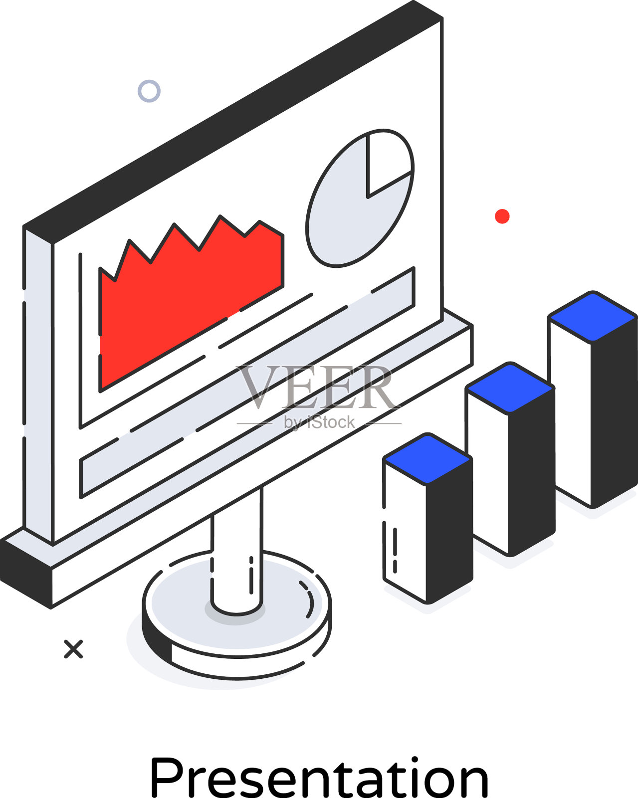 演讲插画图片素材