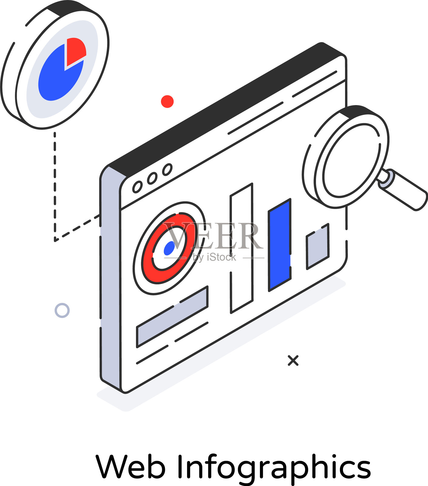 infographics网站插画图片素材