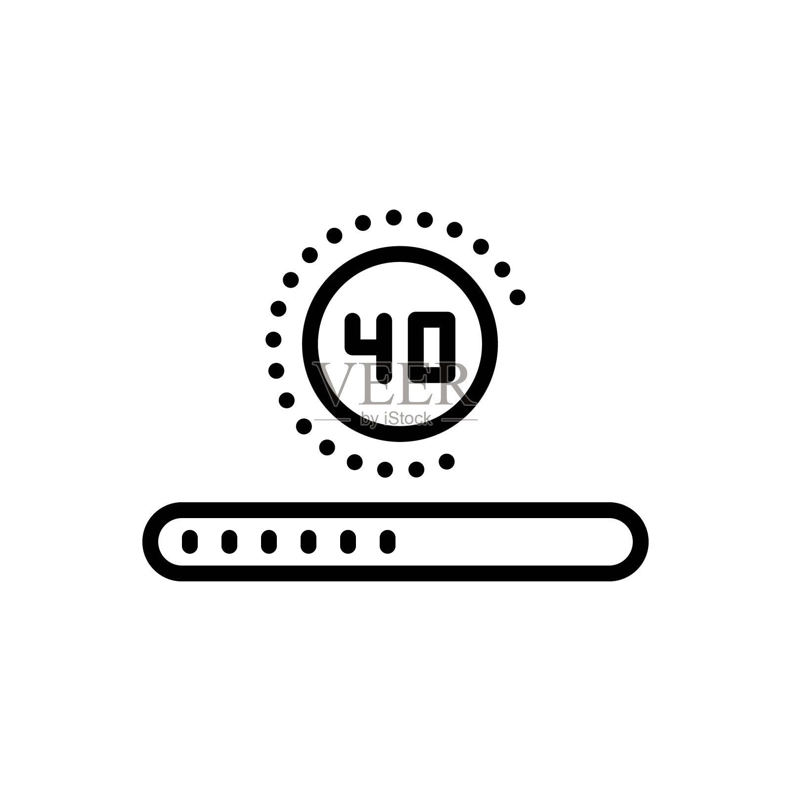 加载的数字插画图片素材