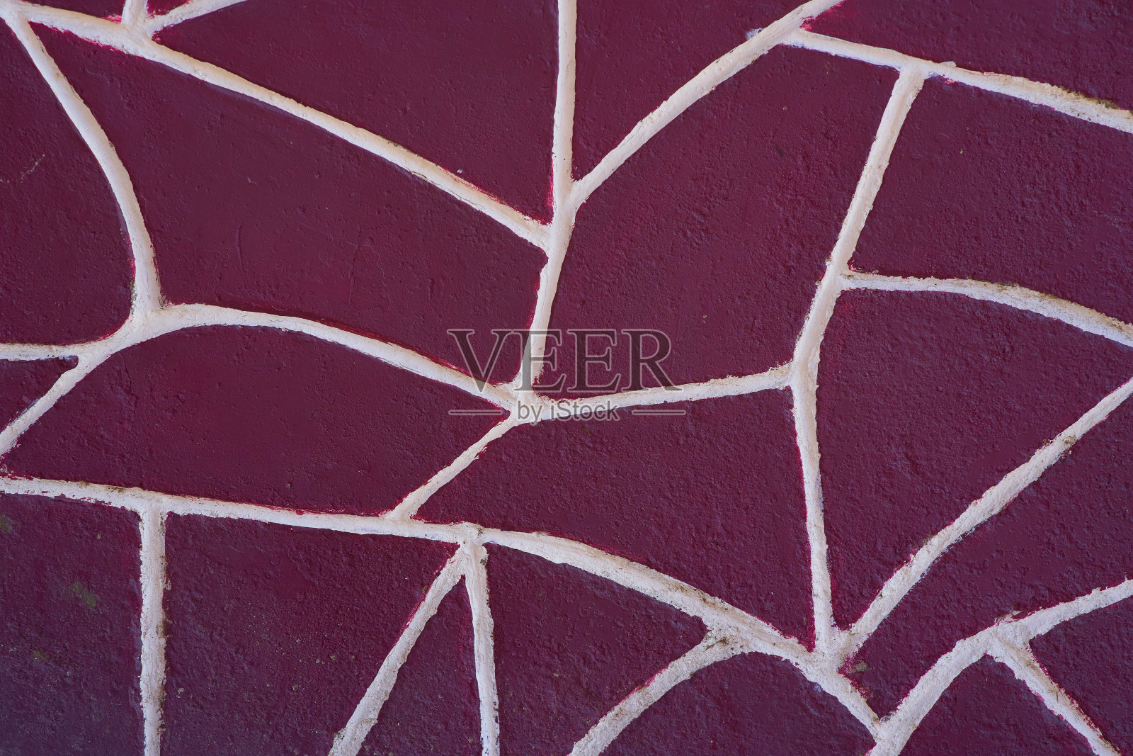 特写镜头的水泥纹理与马赛克图案照片摄影图片