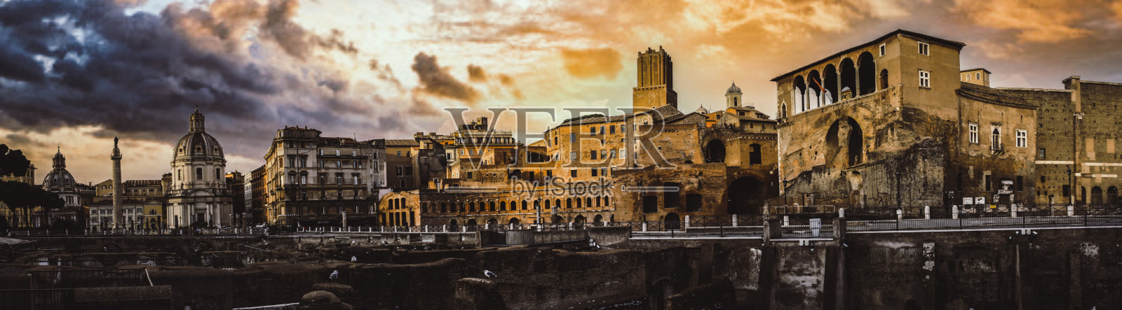 罗马论坛照片摄影图片