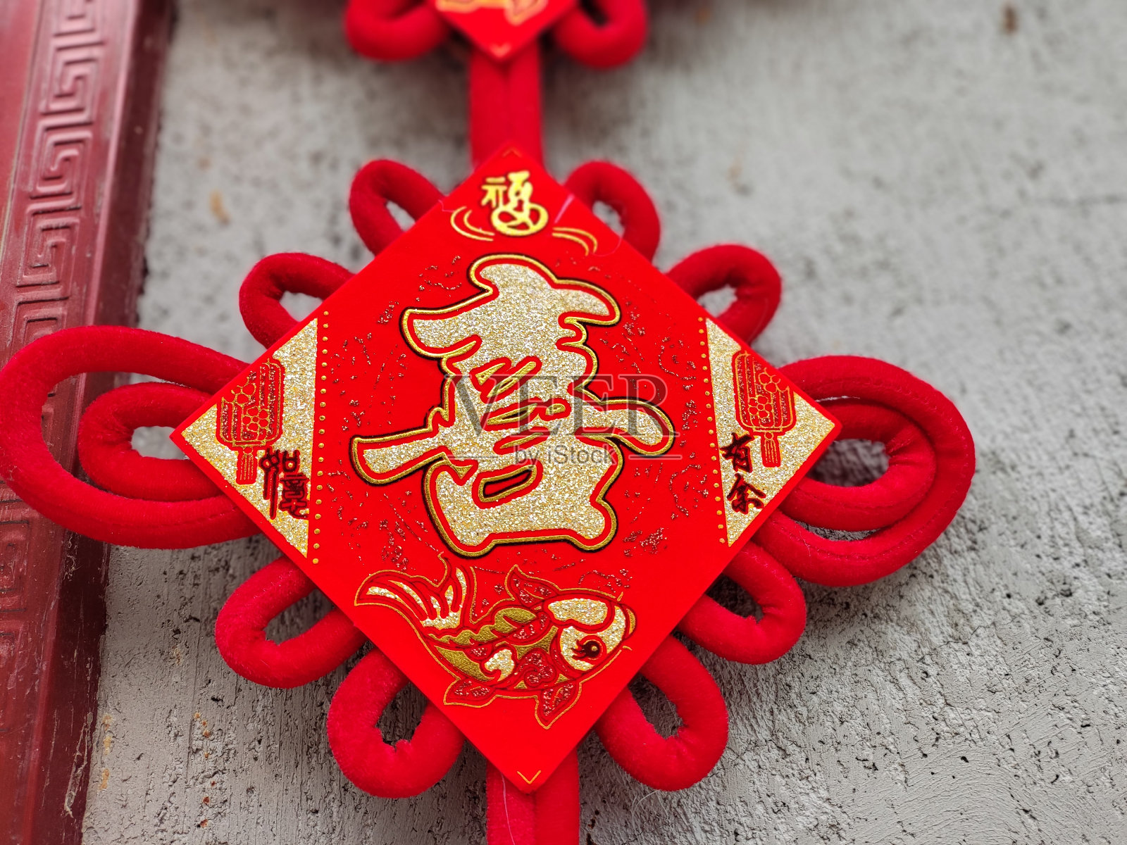 新年弓照片摄影图片