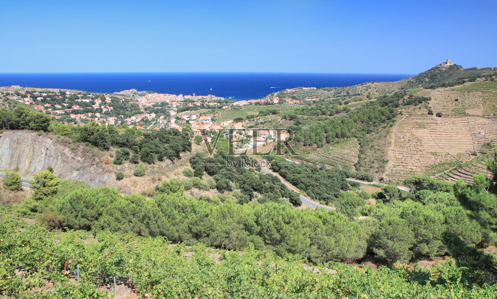 Côte Vermeille by Collioure照片摄影图片