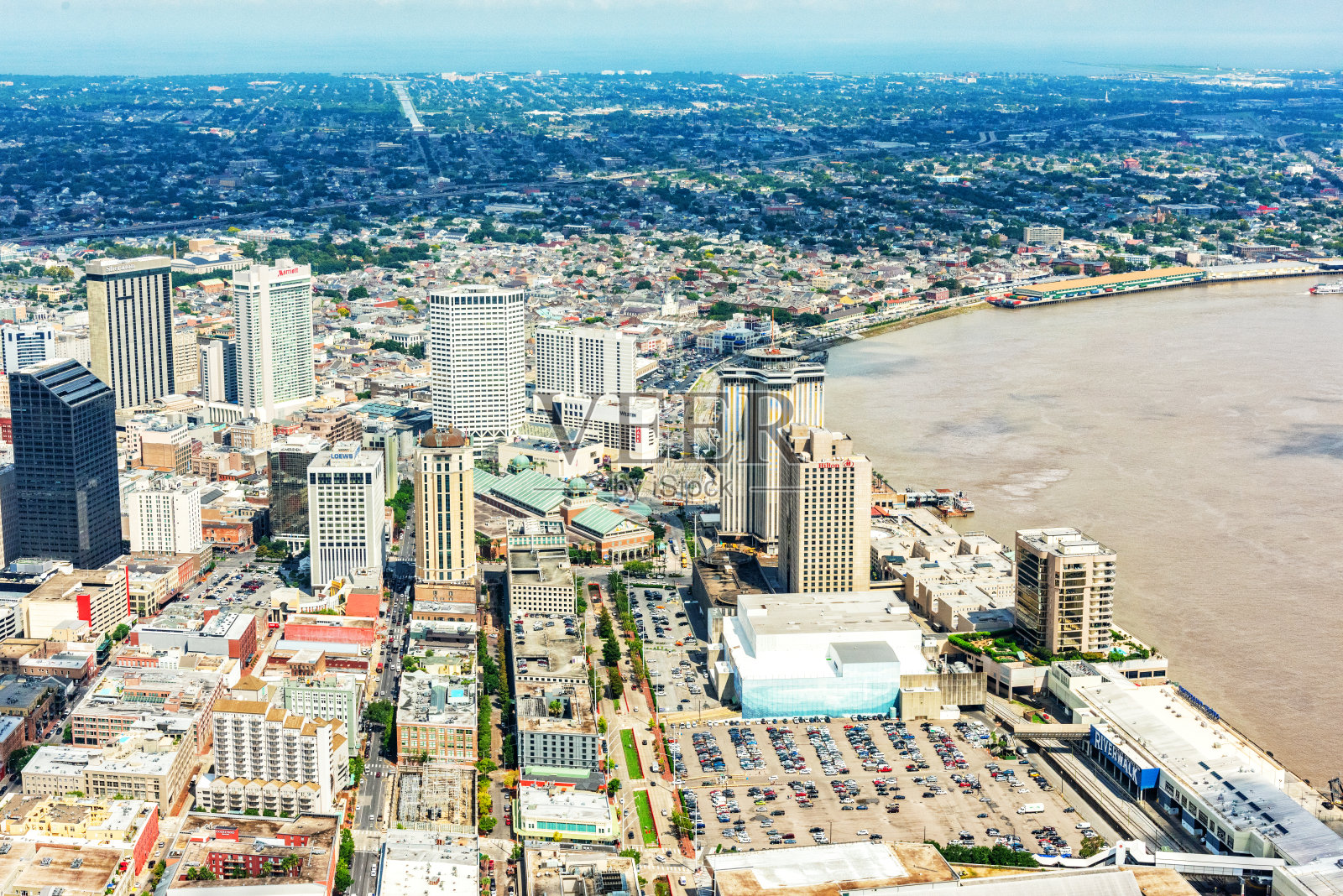 新奥尔良的天际线照片摄影图片