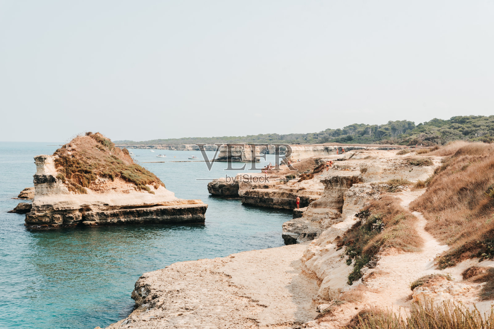 夏日,意大利美丽海岸的自然风光照片摄影图片