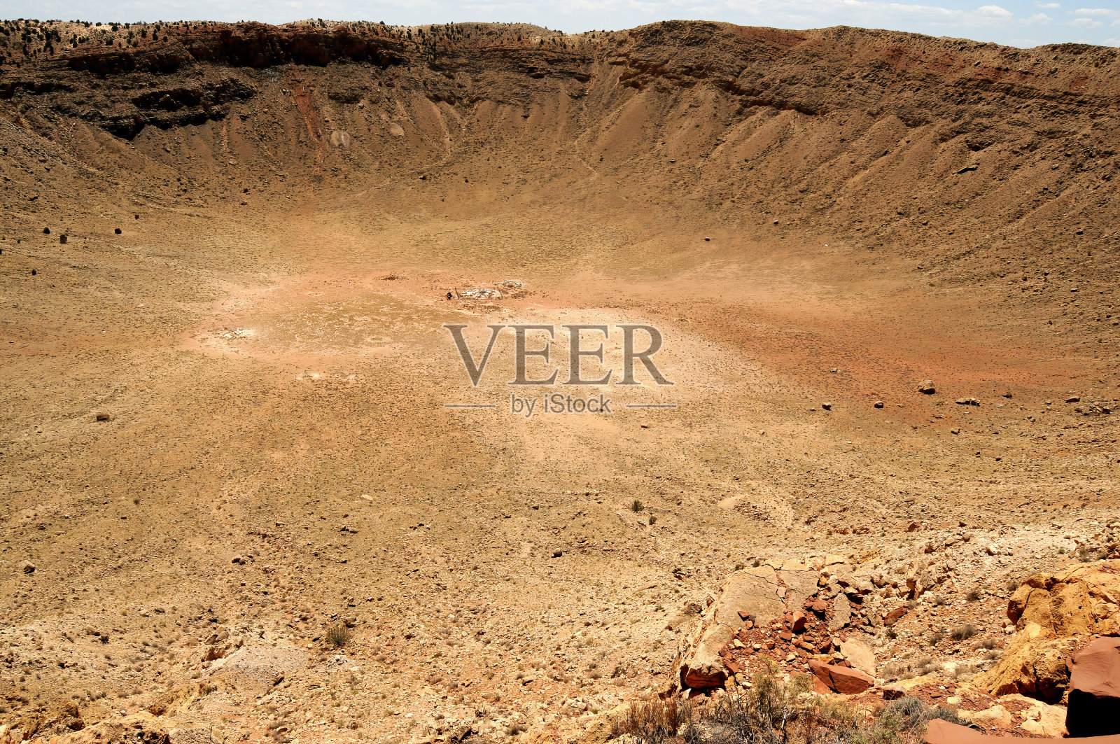 亚利桑那州陨石坑照片摄影图片