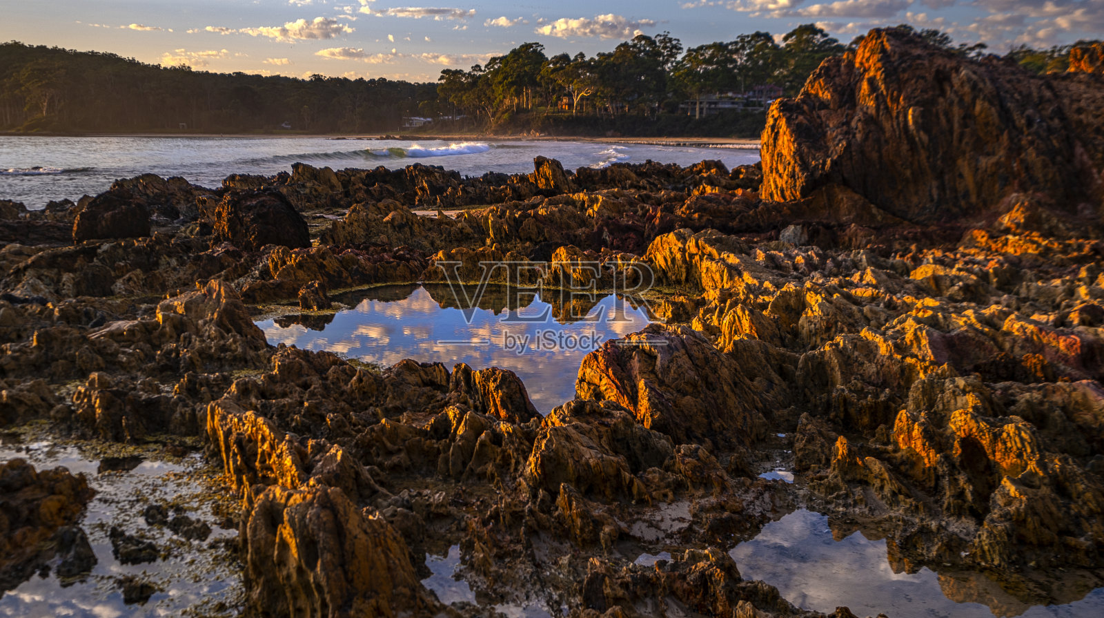 冲浪海滩N.S.W.照片摄影图片