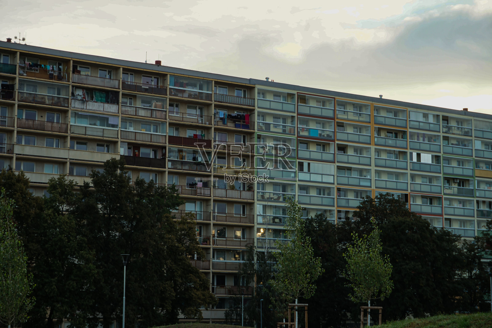 斯拉夫公寓照片摄影图片