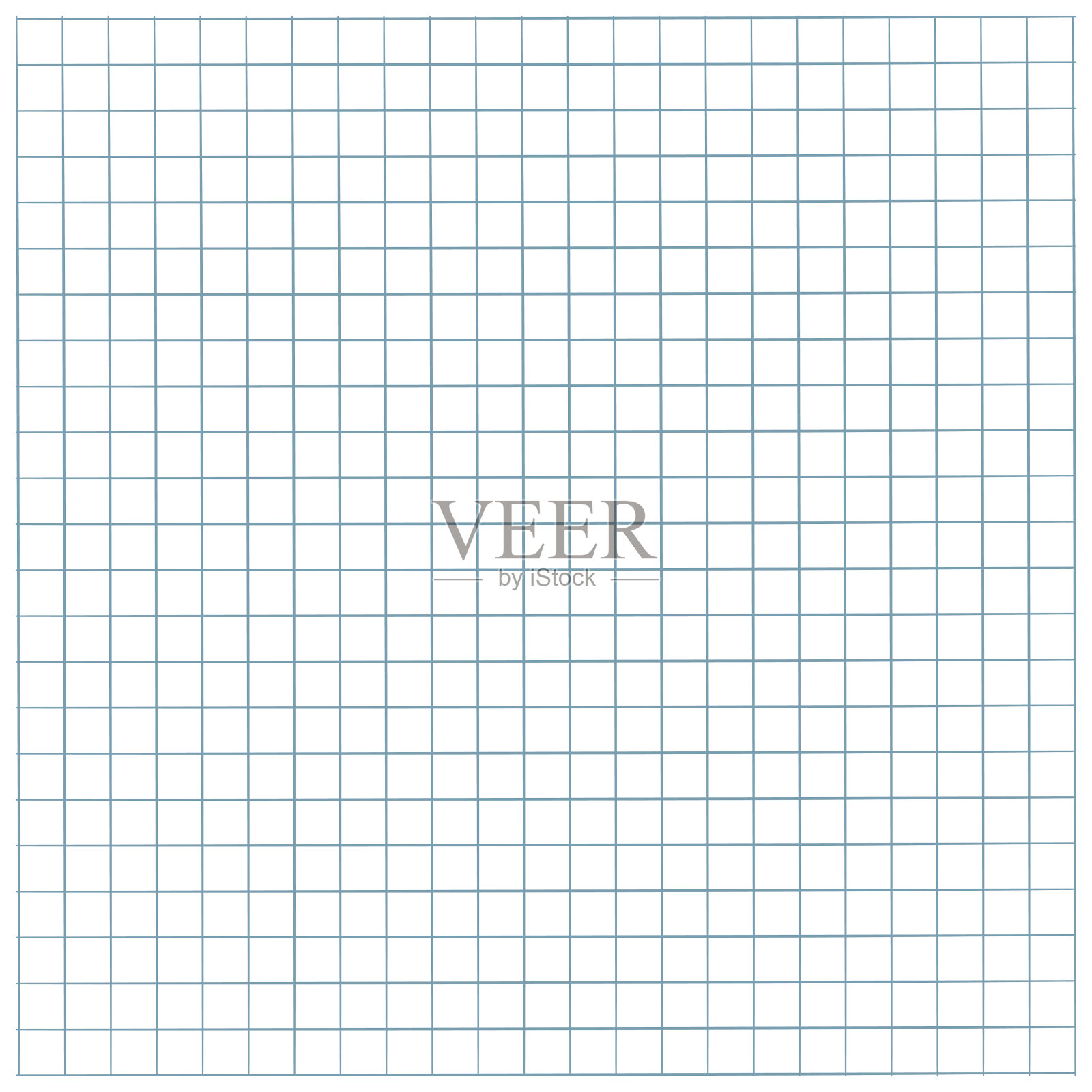 方格纸。抽象的方形背景与彩色图形。几何图案的学校,墙纸,纹理,笔记本。在透明背景上衬空白插画图片素材