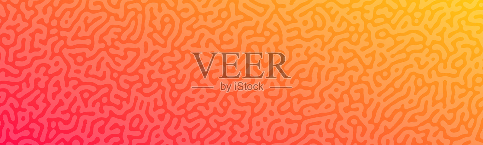 图灵反应彩色背景插画图片素材