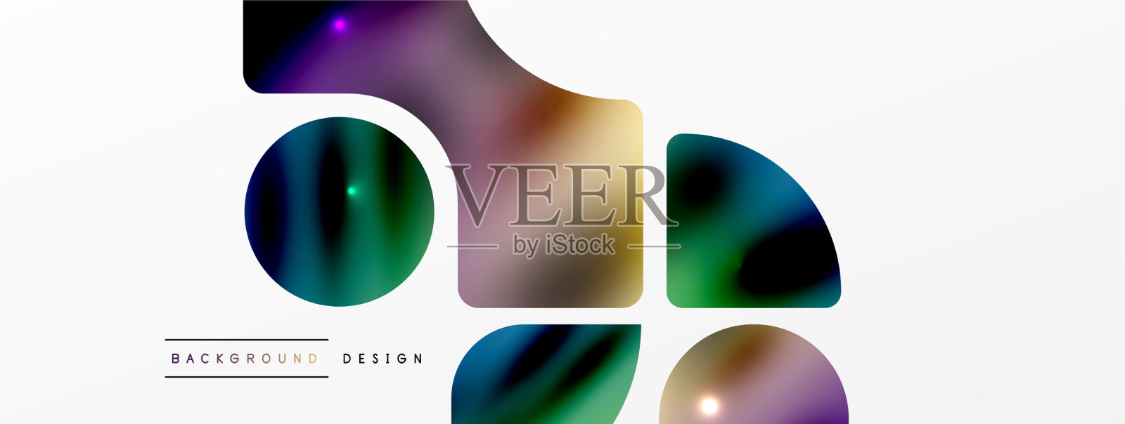 透明效果几何抽象背景插画图片素材