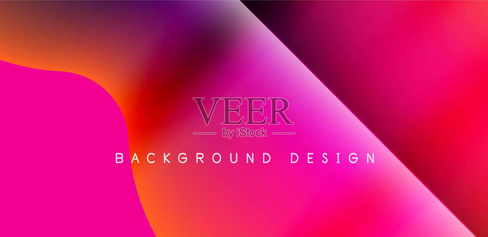 彩色泡泡抽象背景与阴影插画图片素材