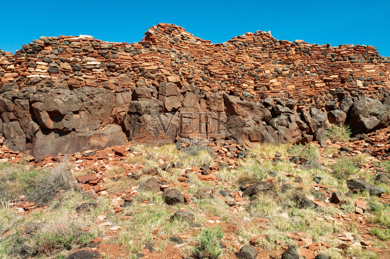 乌帕特基国家纪念碑的干旱景观照片摄影图片