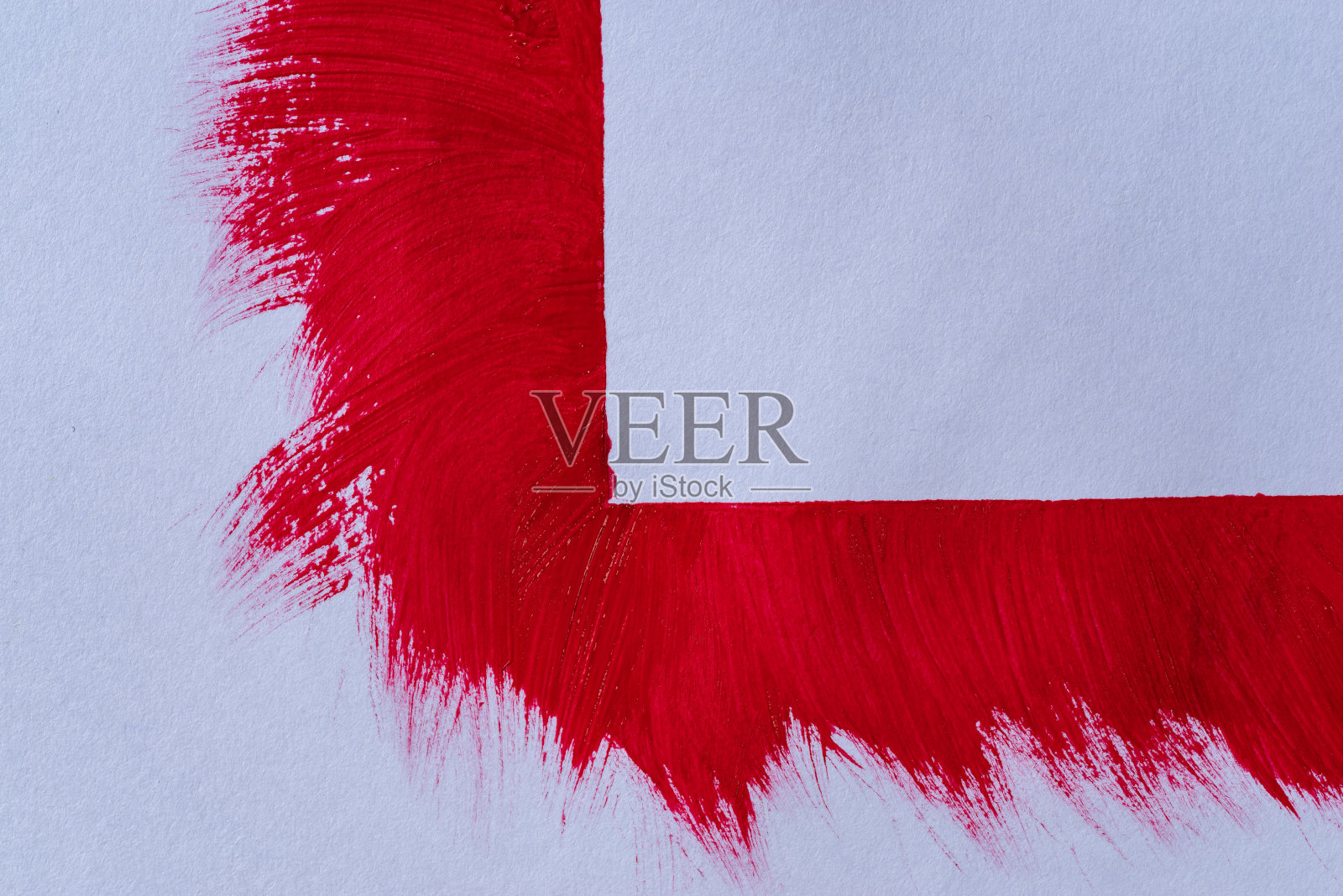 用红墨水画一个正方形照片摄影图片