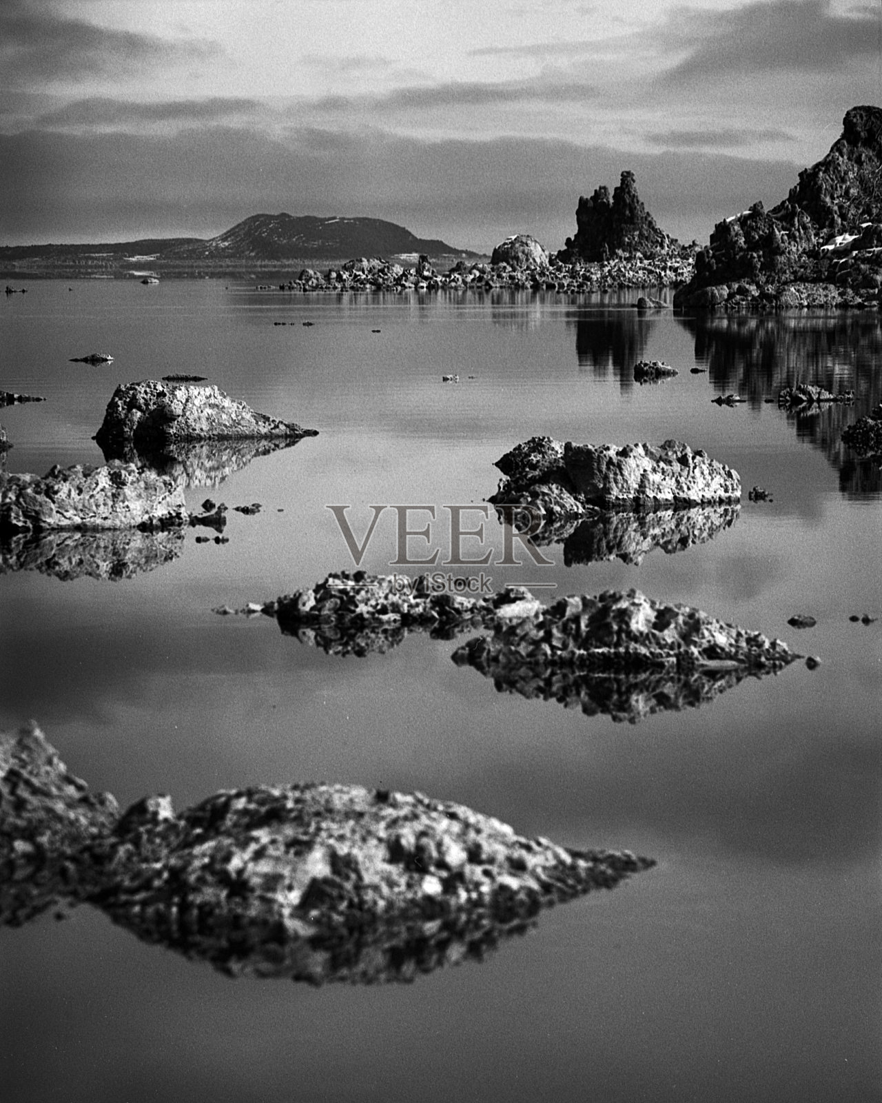 莫诺湖照片摄影图片