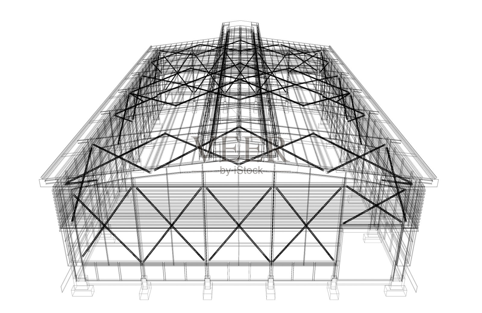 工业项目三维插图照片摄影图片