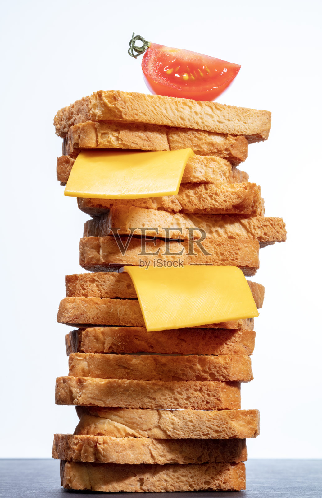 脆饼塔照片摄影图片