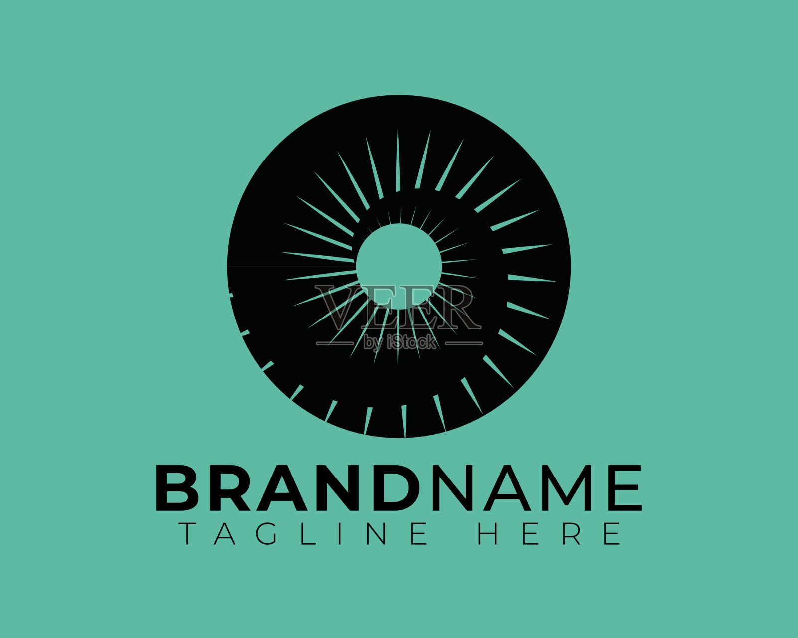 Scanimation光学艺术多线聚焦螺旋内圆符号插画图片素材