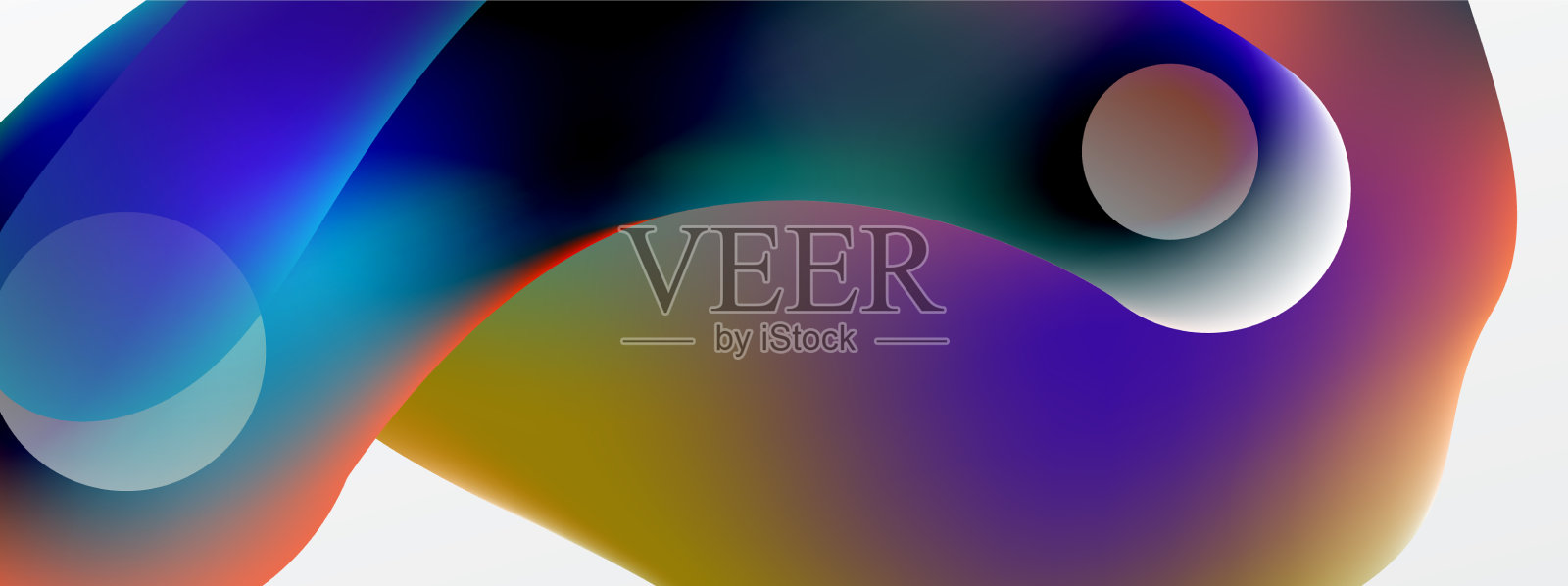 流体抽象背景液体颜色梯度插画图片素材